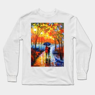 A walk together in the park Long Sleeve T-Shirt